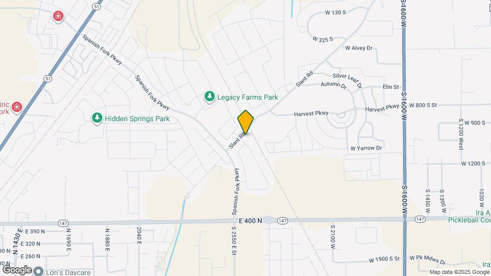 858 N Old Fort Dr Map and Location Details