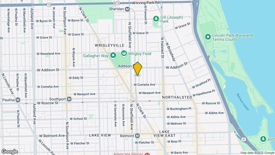 3524 N Wilton Ave, Unit 2R Map and Location Details