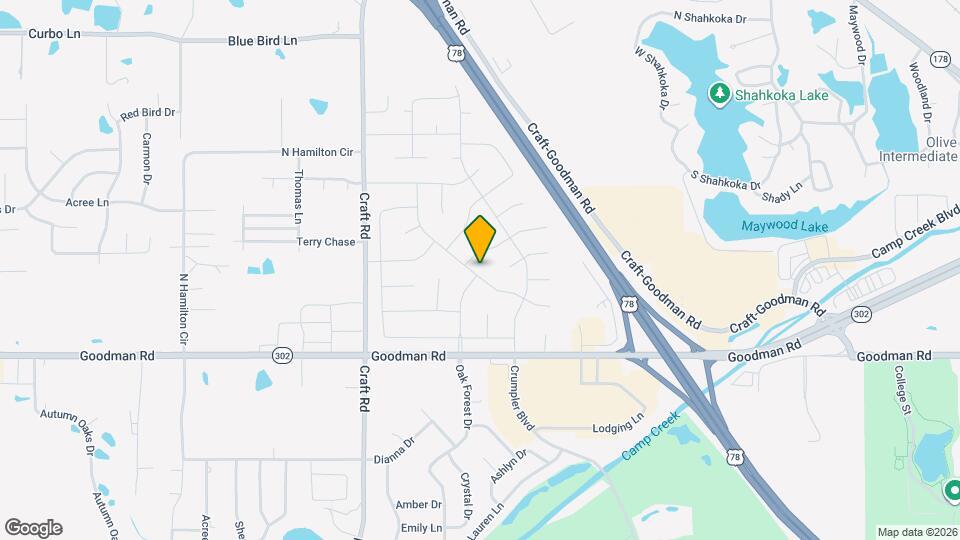 7200 Kingcrest Rd Map and Location Details