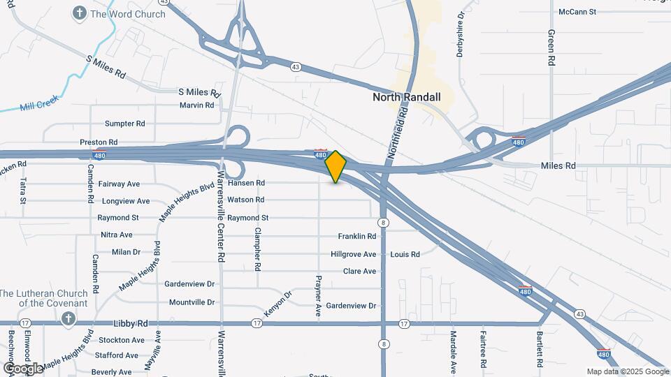 21304 Hansen Rd Map and Location Details
