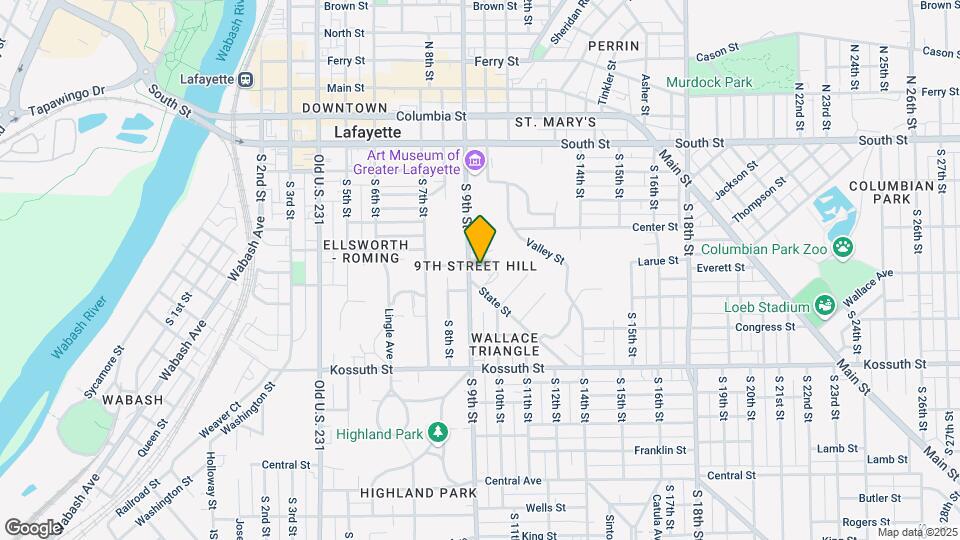 453 S 9th St, Unit 1 Mapa y Detalles de la Ubicación