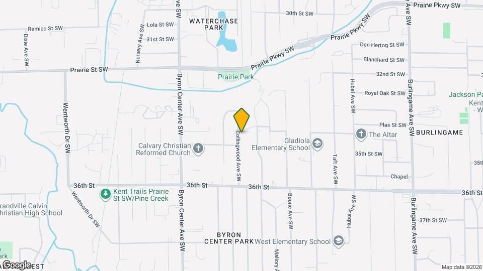 3414 Collingwood Ave SW, Unit Lower Collingwood Mapa y Detalles de la Ubicación