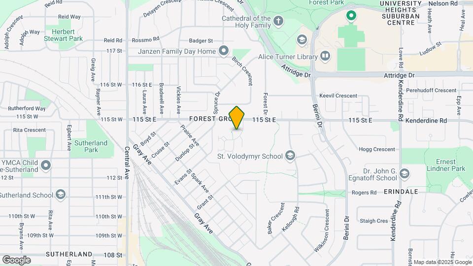 425 115th St E Map and Location Details