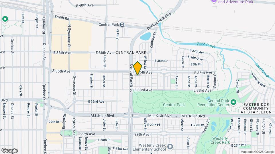 3453 Wabash St Map and Location Details