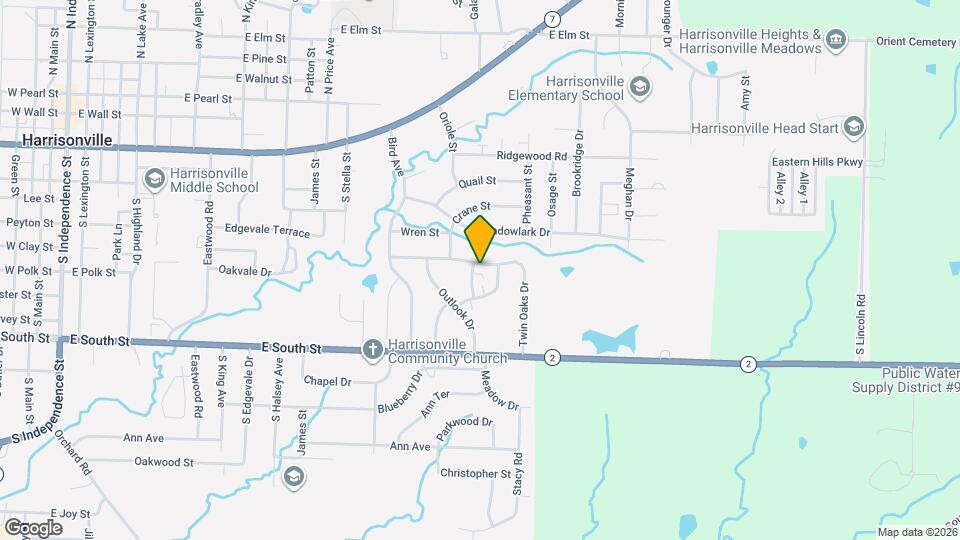 2203 Twin Oaks Dr Map and Location Details