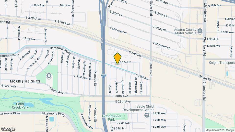 3206 Abilene Cir Map and Location Details