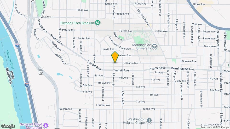 3300 Orleans Ave Map and Location Details