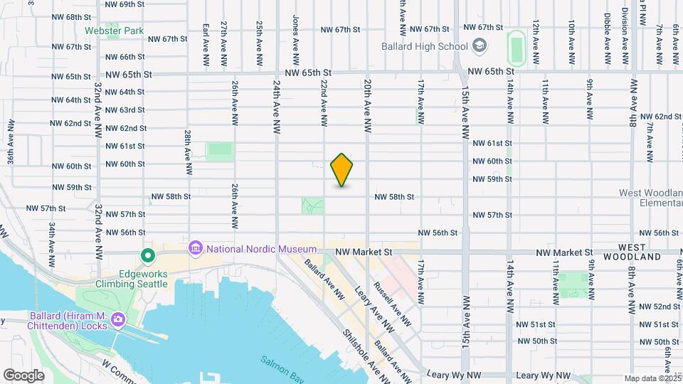 2036 NW 58th St Map and Location Details