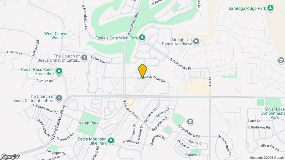 3644 E Quartz Creek Ln Map and Location Details