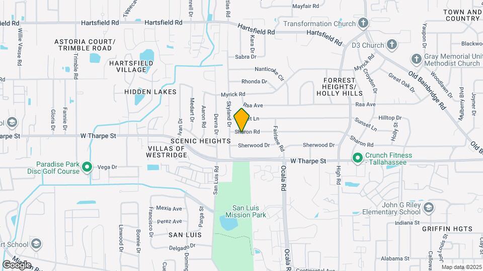 1917 Sharon Rd Map and Location Details