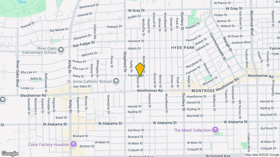 2409 Brun St, Unit SI ID1497892P Map and Location Details