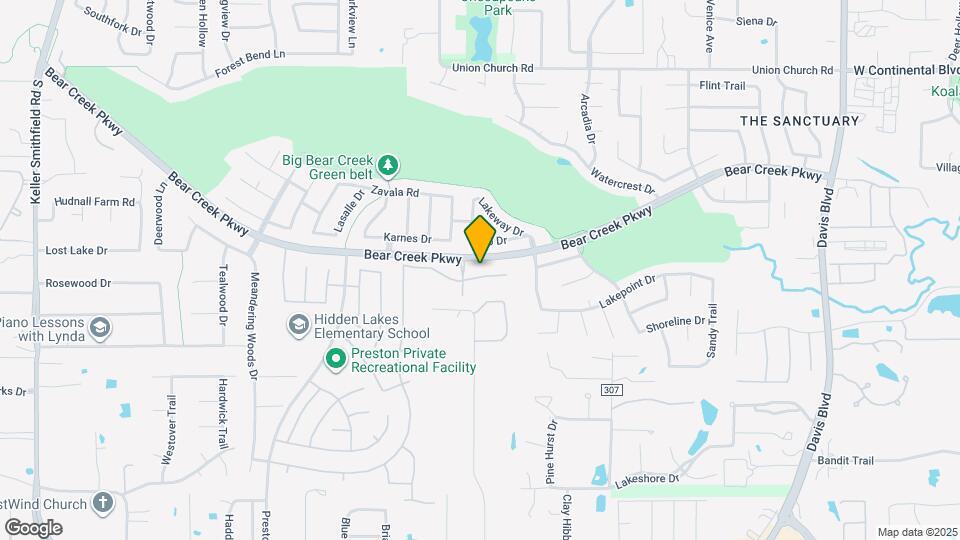 2305 Beacon Hill Dr Map and Location Details