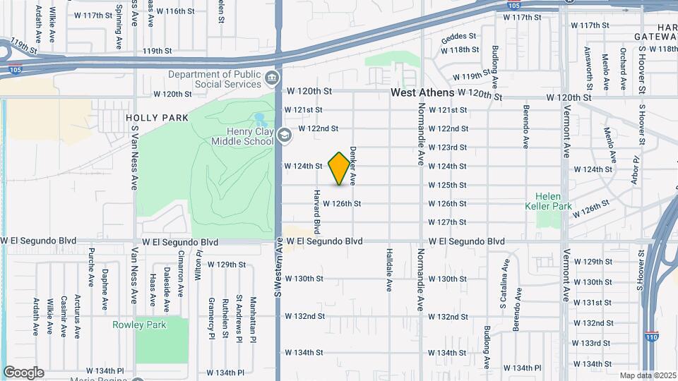 1622 W 125th St Map and Location Details