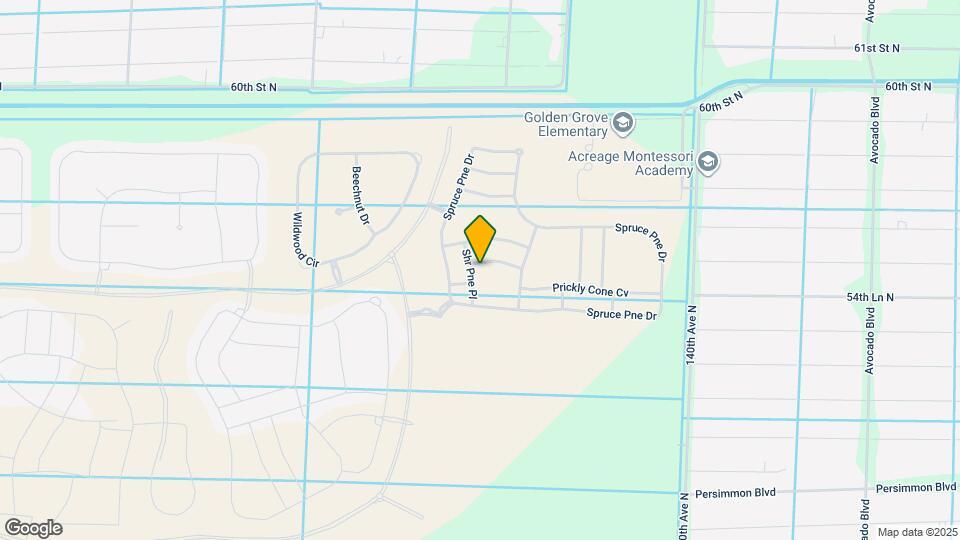 14208 Lacebark Ln Map and Location Details