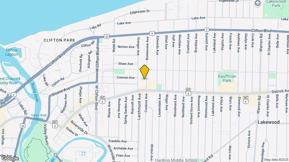 1364 Bonnieview Ave, Unit 1366 Bonnieview BOTTOM LEFT Map and Location Details