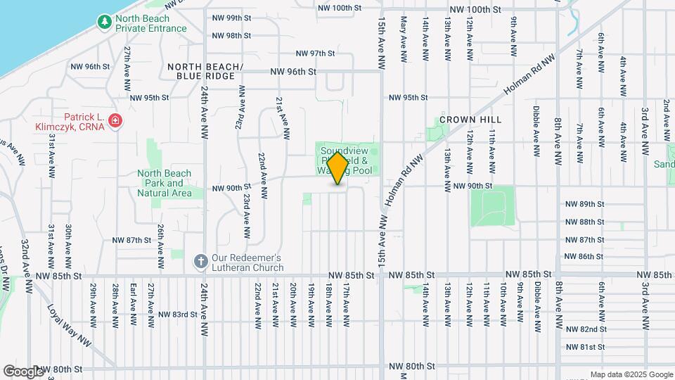 1710A NW 89th St Map and Location Details