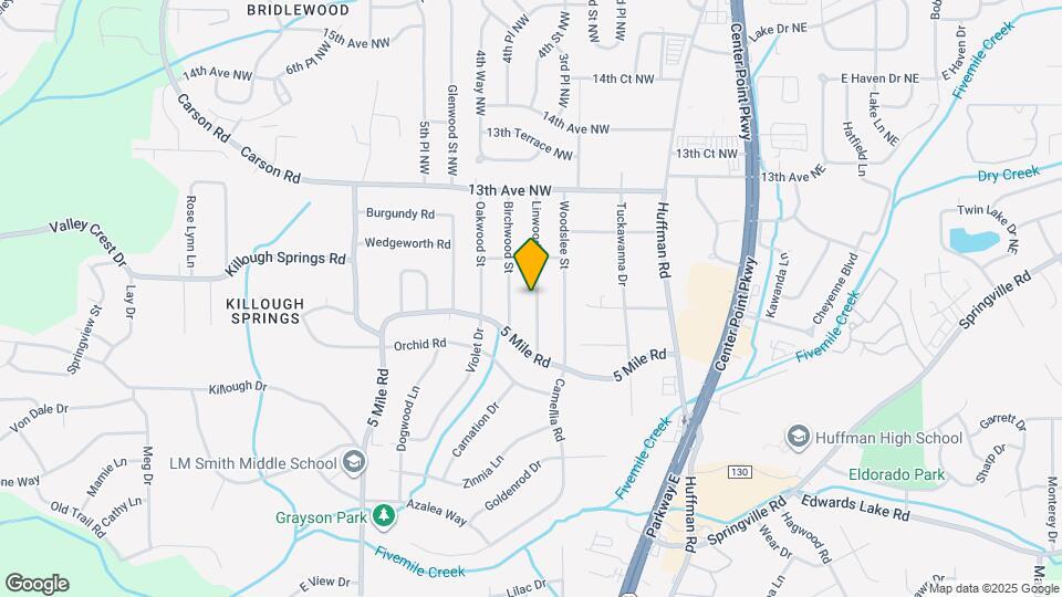 1130 Linwood St Map and Location Details