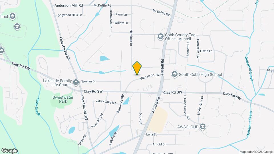 2082 Warren Dr SW Mapa y Detalles de la Ubicación