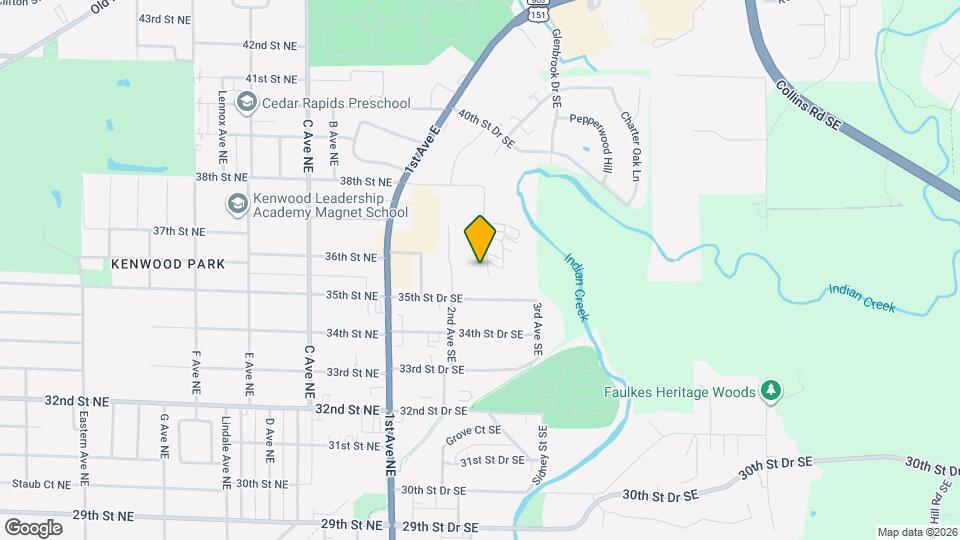 249 38th St Dr SE Map and Location Details