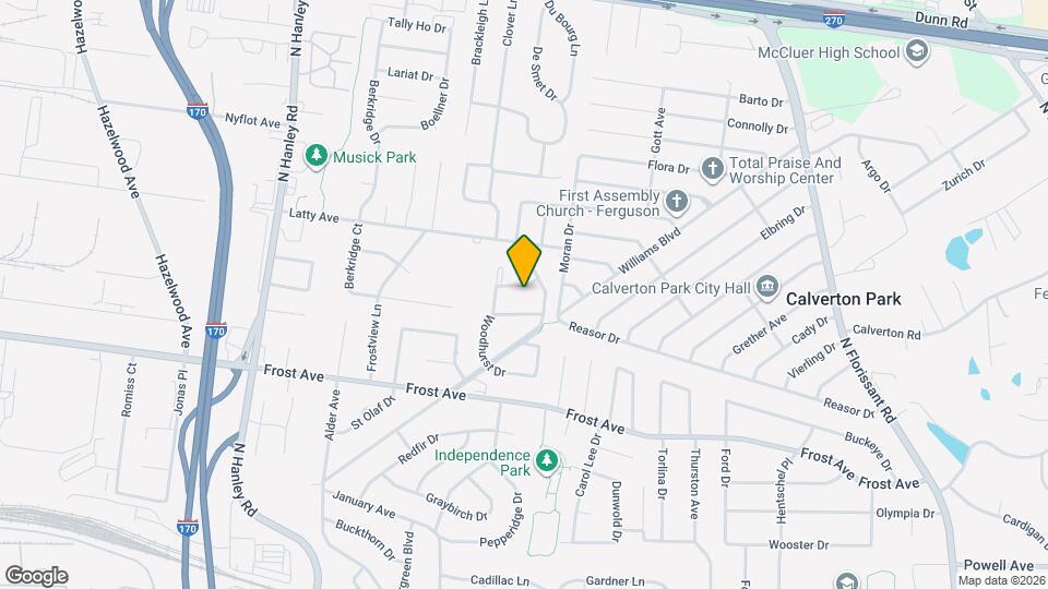 8310 Sagewood Ln Map and Location Details