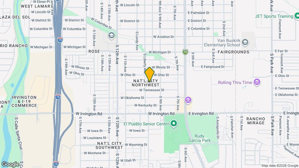 243 W Missouri St Map and Location Details