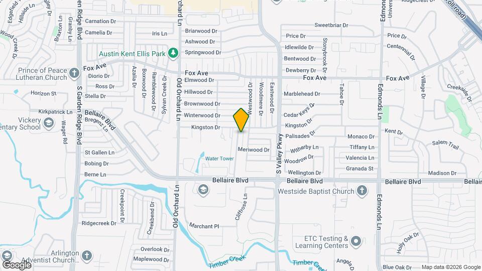 1309 Wildvalley Dr Map and Location Details