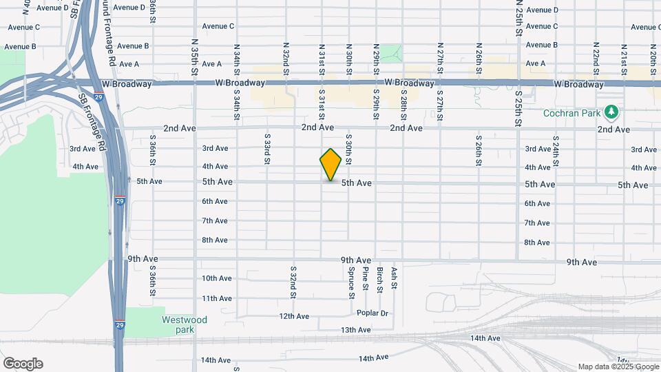 3025 5th Ave Map and Location Details