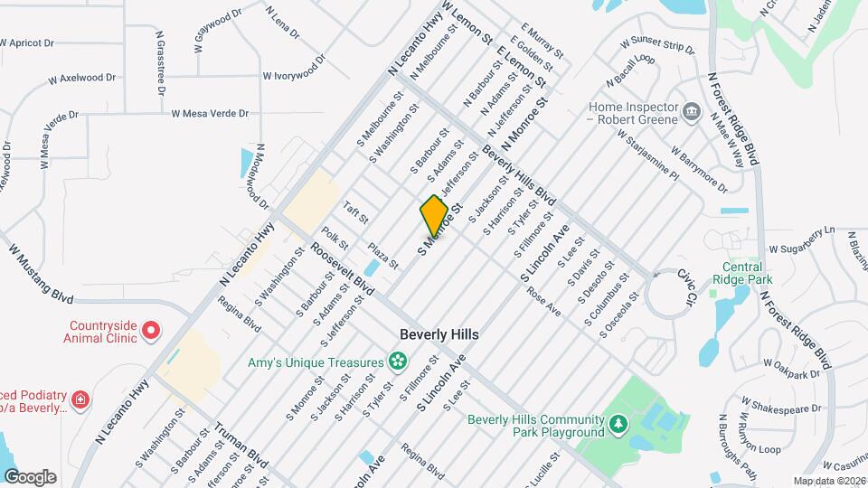 41 S Monroe St Map and Location Details