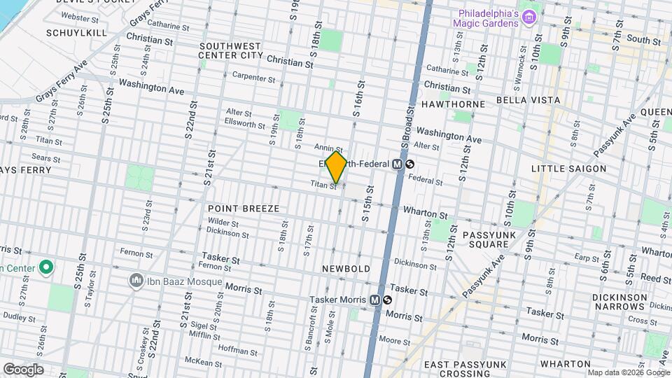 1610 Titan St Map and Location Details