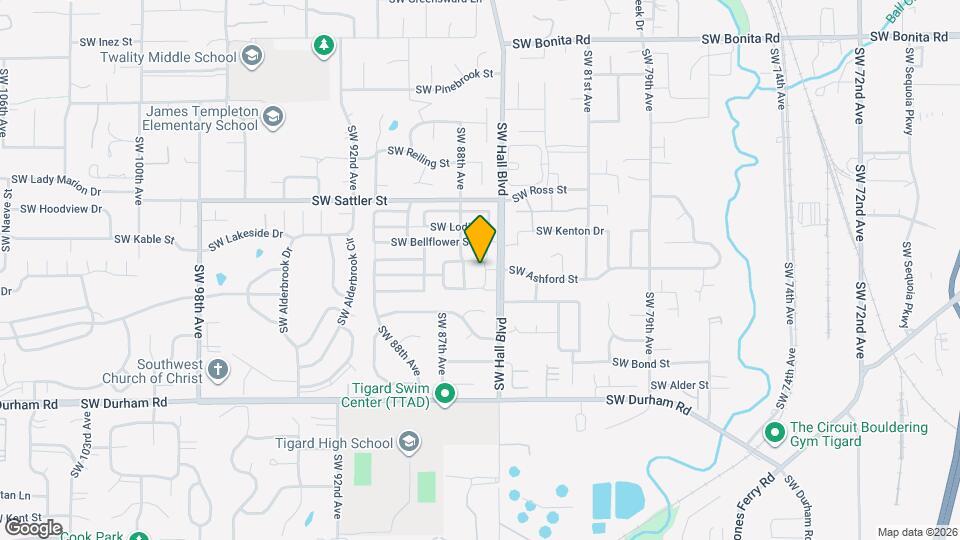 8516 SW Schmidt Loop Map and Location Details