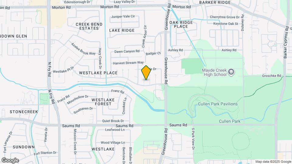 2610 Hollymist Dr Map and Location Details