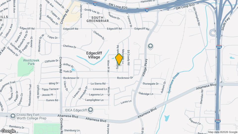 6021 Sycamore Creek Rd Map and Location Details