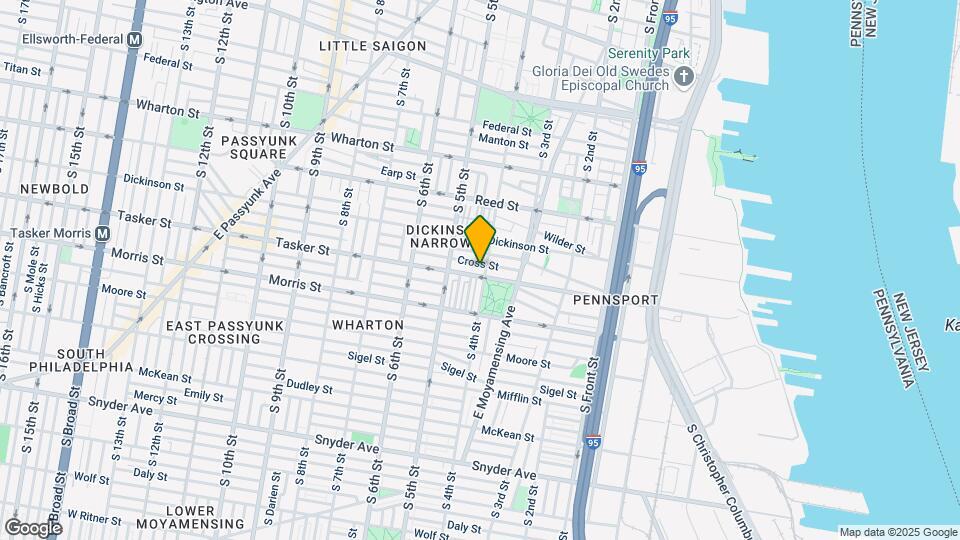1536 S 4th St, Unit 1 Map and Location Details