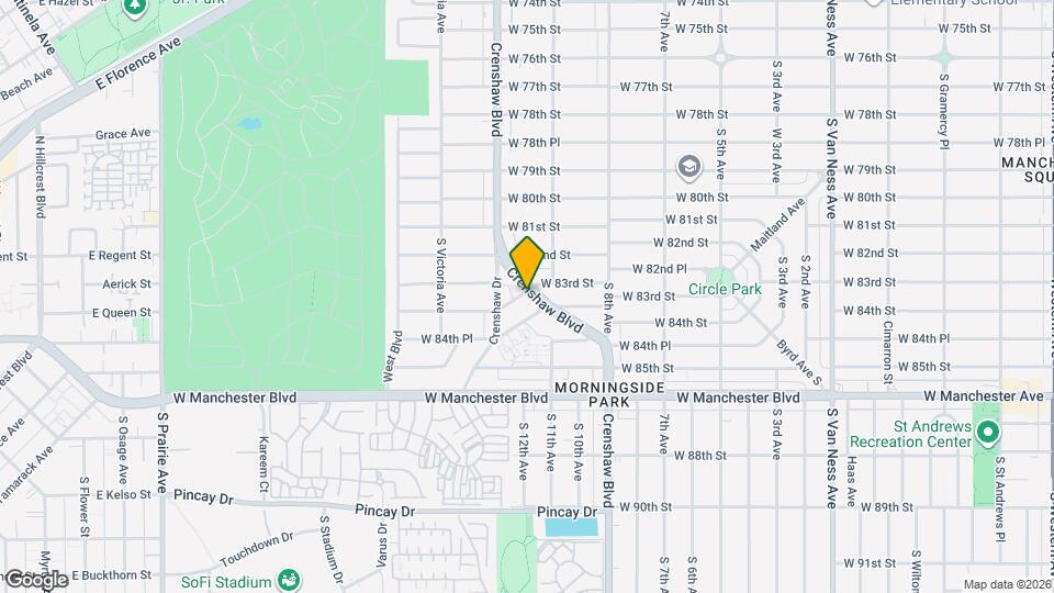 3334 W 83rd St, Unit 3334 Mapa y Detalles de la Ubicación