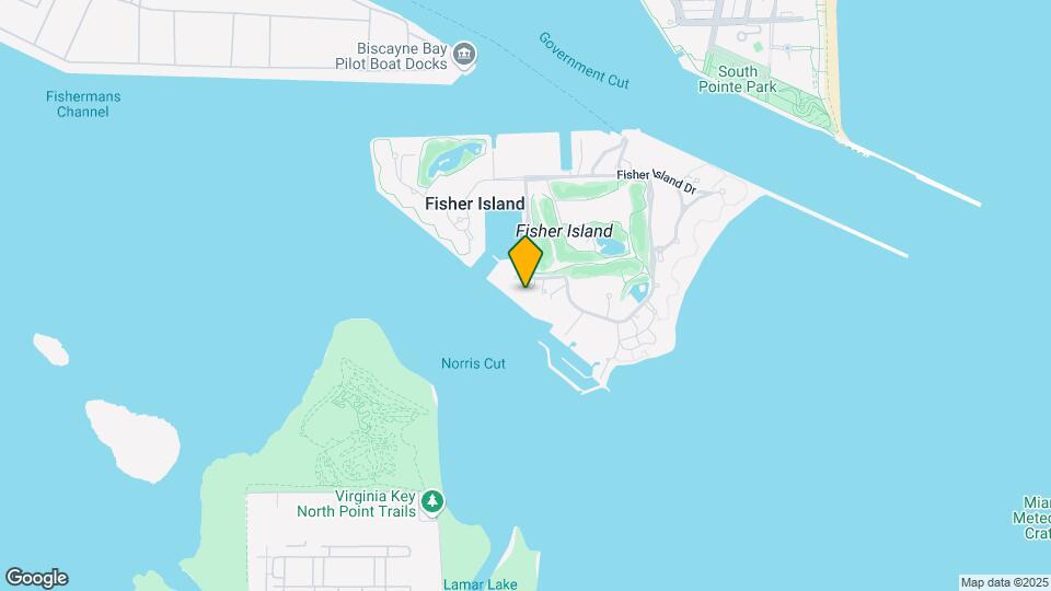 2514 Fisher Island Dr, Unit 6104 Map and Location Details