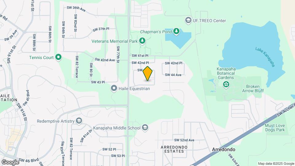 7210 SW 45th Pl Map and Location Details