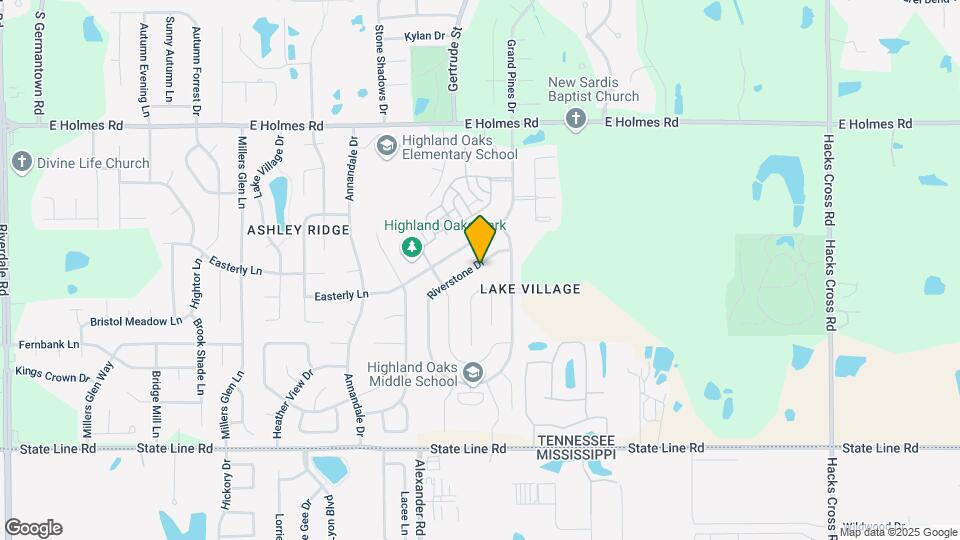 5400 Riverstone Dr Map and Location Details