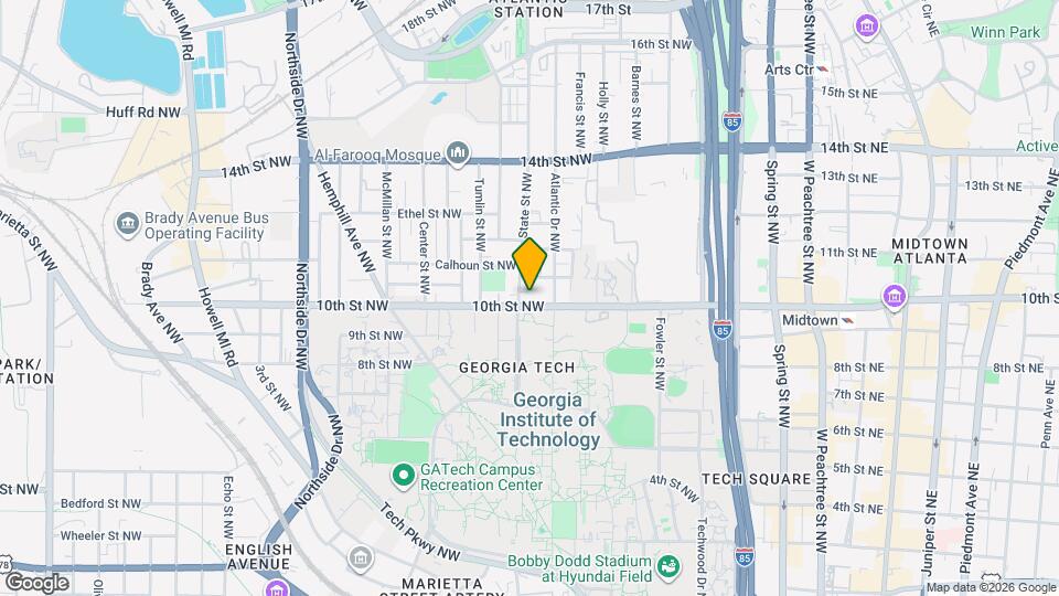 355 10th St NW, Unit 1 Map and Location Details