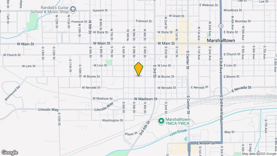 408 W Boone St Map and Location Details