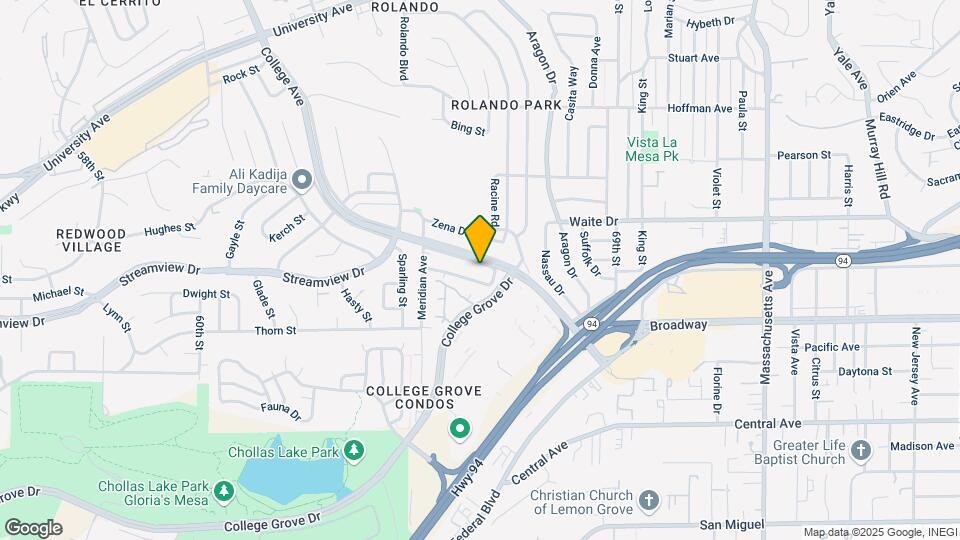 3510 College Ave Mapa y Detalles de la Ubicación