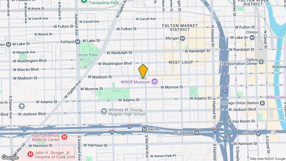 1200 W Monroe St, Unit 718 Map and Location Details
