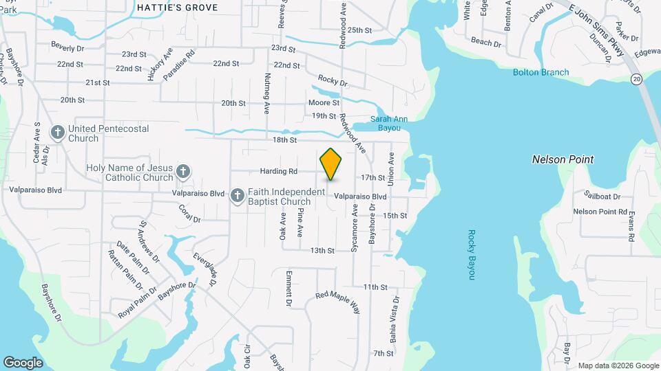1747 Hopper St Map and Location Details
