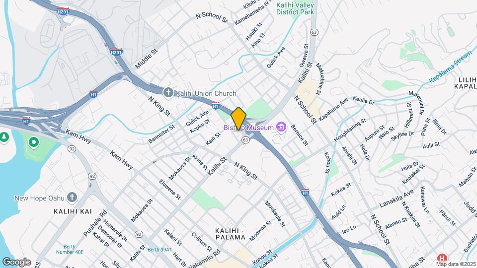 1724 Beckley St Map and Location Details