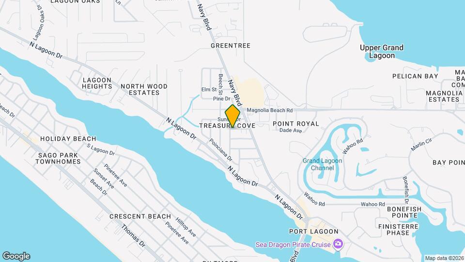 2605 Redwood St Map and Location Details