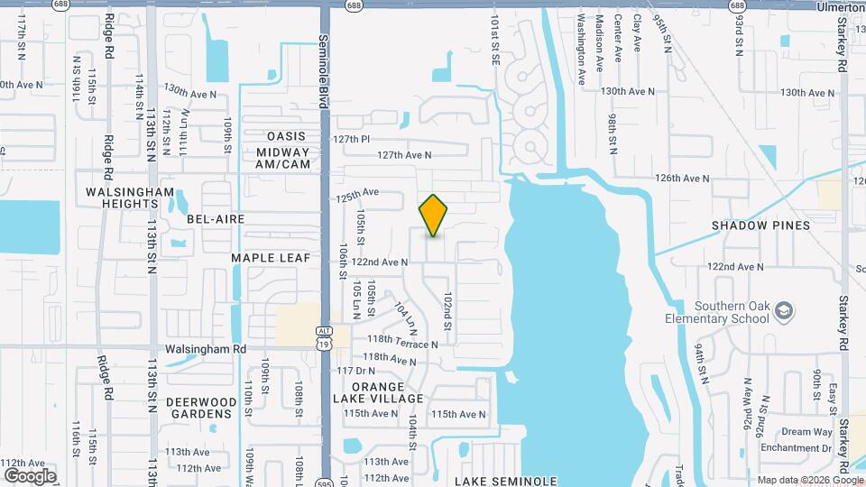 12293 103rd St N Map and Location Details