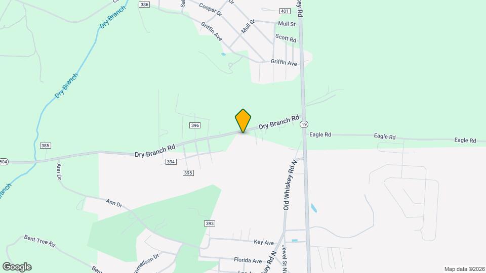 63 Dry Branch Rd Map and Location Details