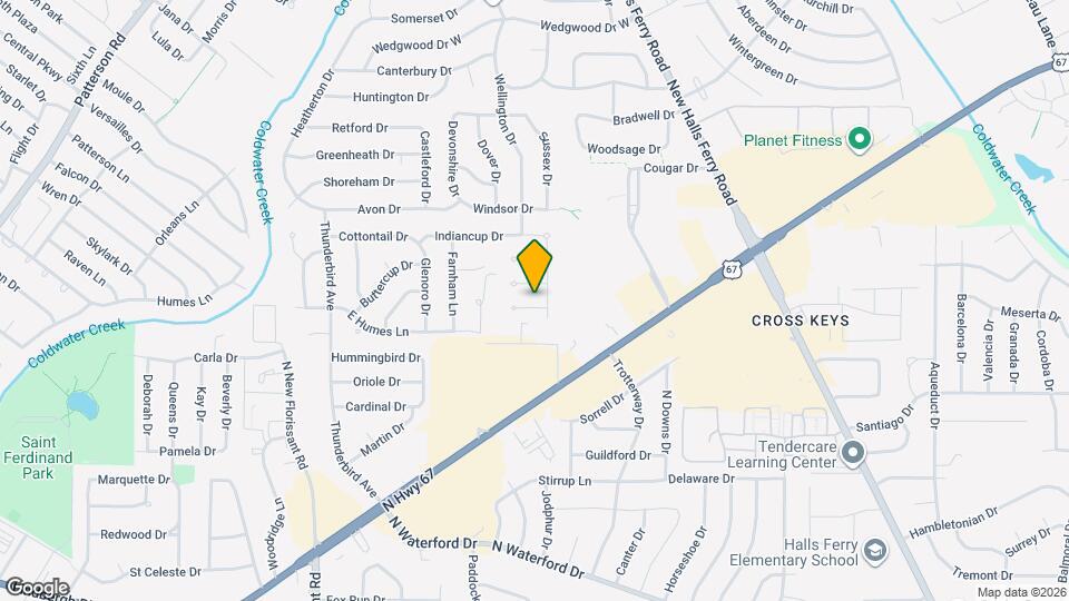 2435 Bluejay Way Ct Map and Location Details