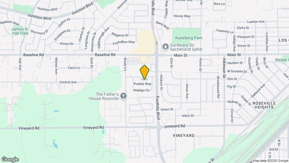 1324 Puebla Way Map and Location Details