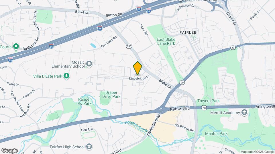 9631 Nonquitt Dr Map and Location Details