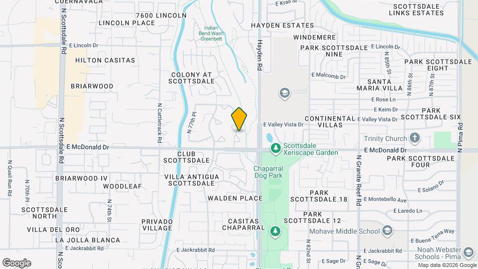 6045 N 79th St Map and Location Details